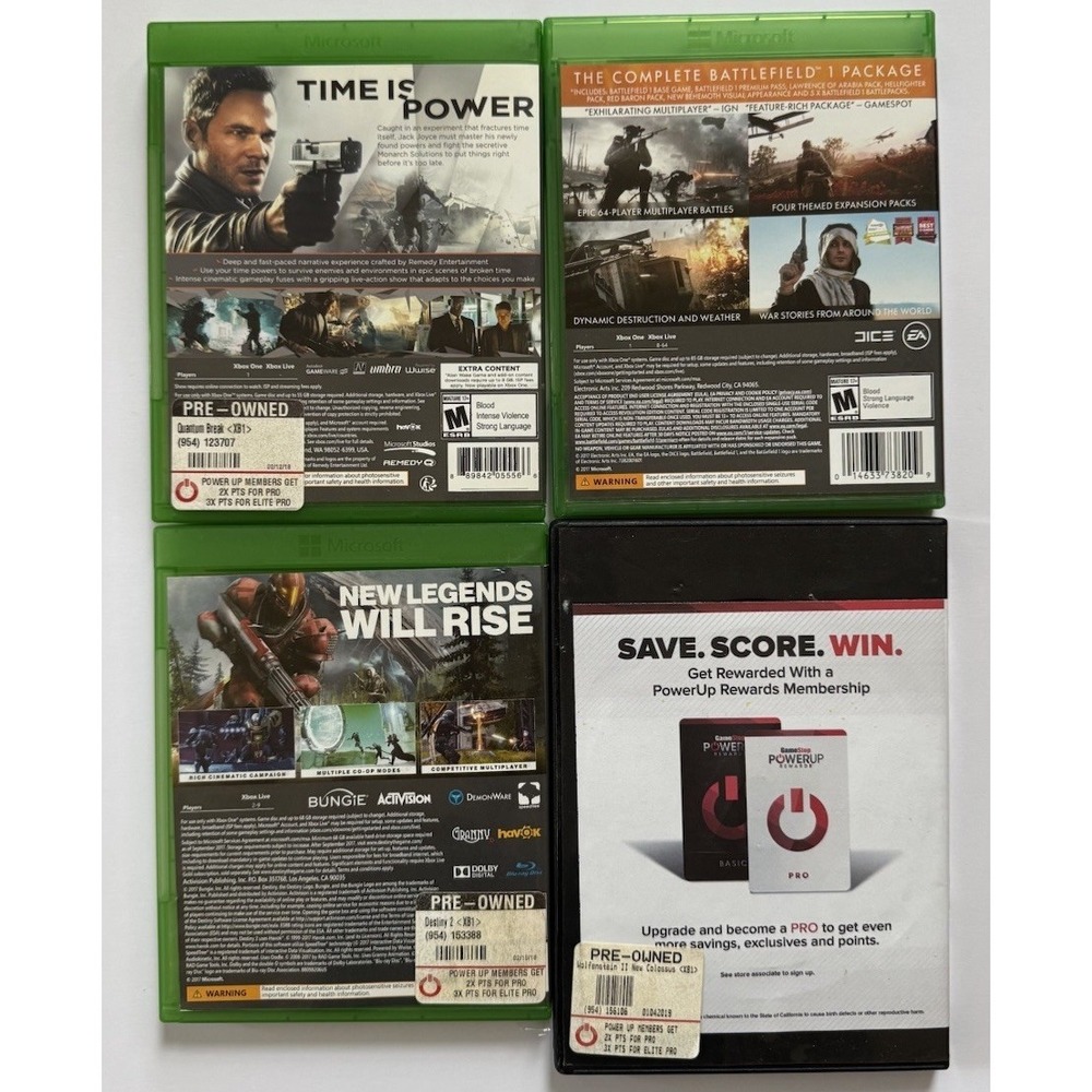 Xbox One Games Lot Of 4 Games All Tested And Working - Picture 4 of 4